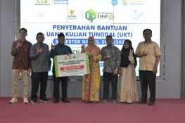 Sebanyak 123 Mahasiswa Unri Terima Bantuan UKT dari Baznas Riau