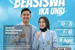 Ayo Mendaftar! IKA Unri Buka Beasiswa, Lengkapi Persyaratannya