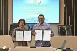 Unri Siap Kawal Perkembangan Akademik Penerima Beasiswa Nias Selatan
