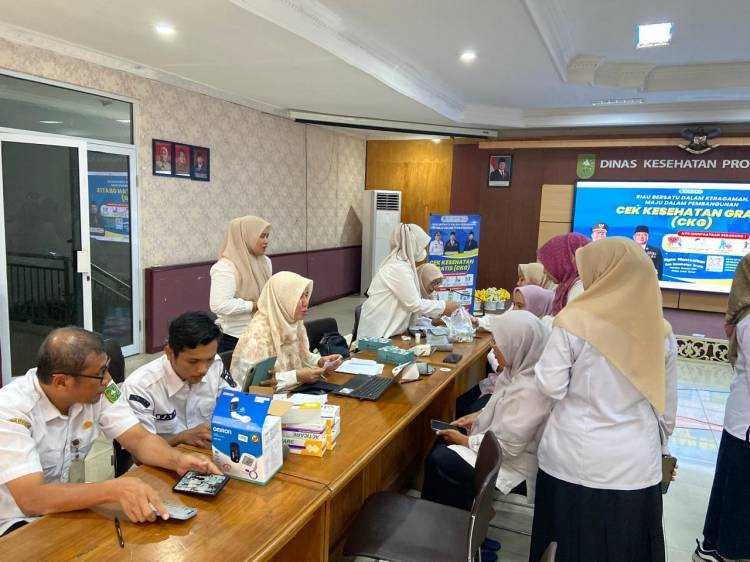 HUT ke-69 Riau, 29.821 Ribu ASN Jalani Cek Kesehatan Gratis