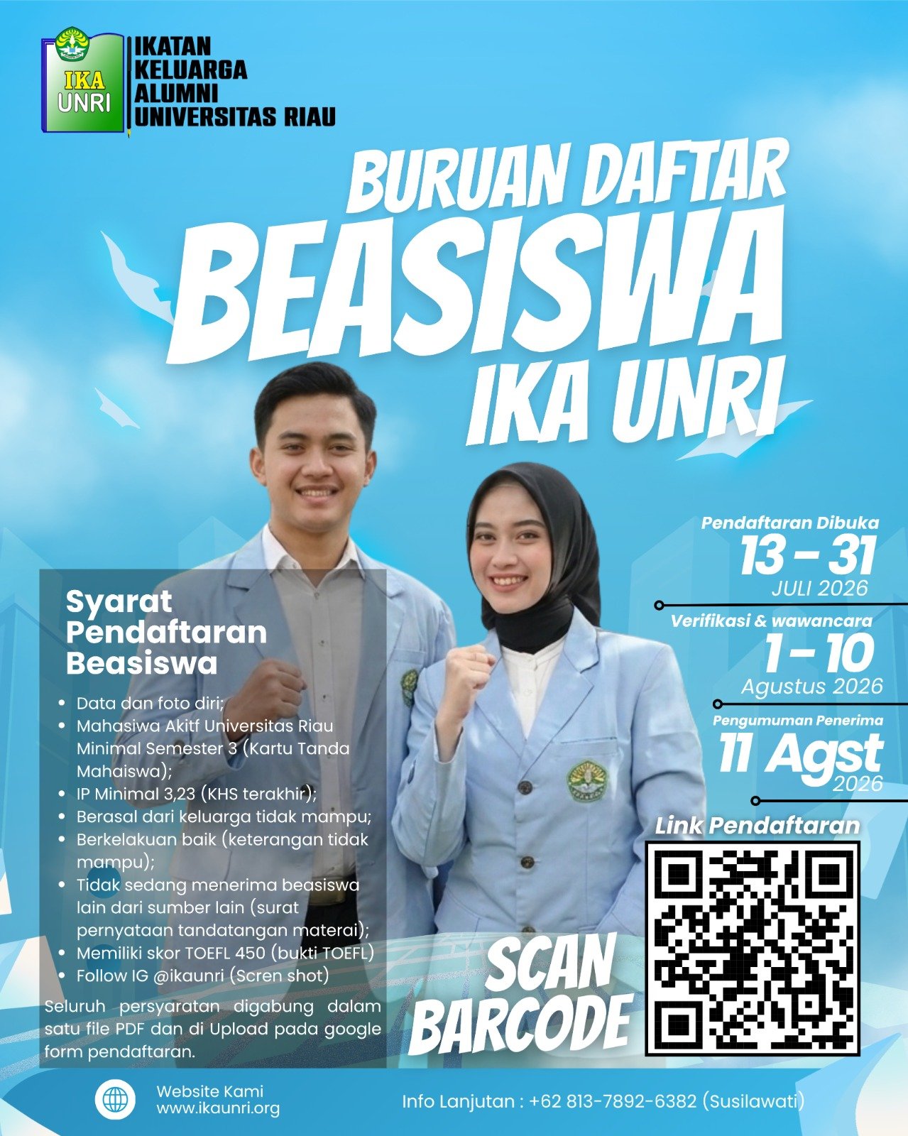 Banner IKA UNRI