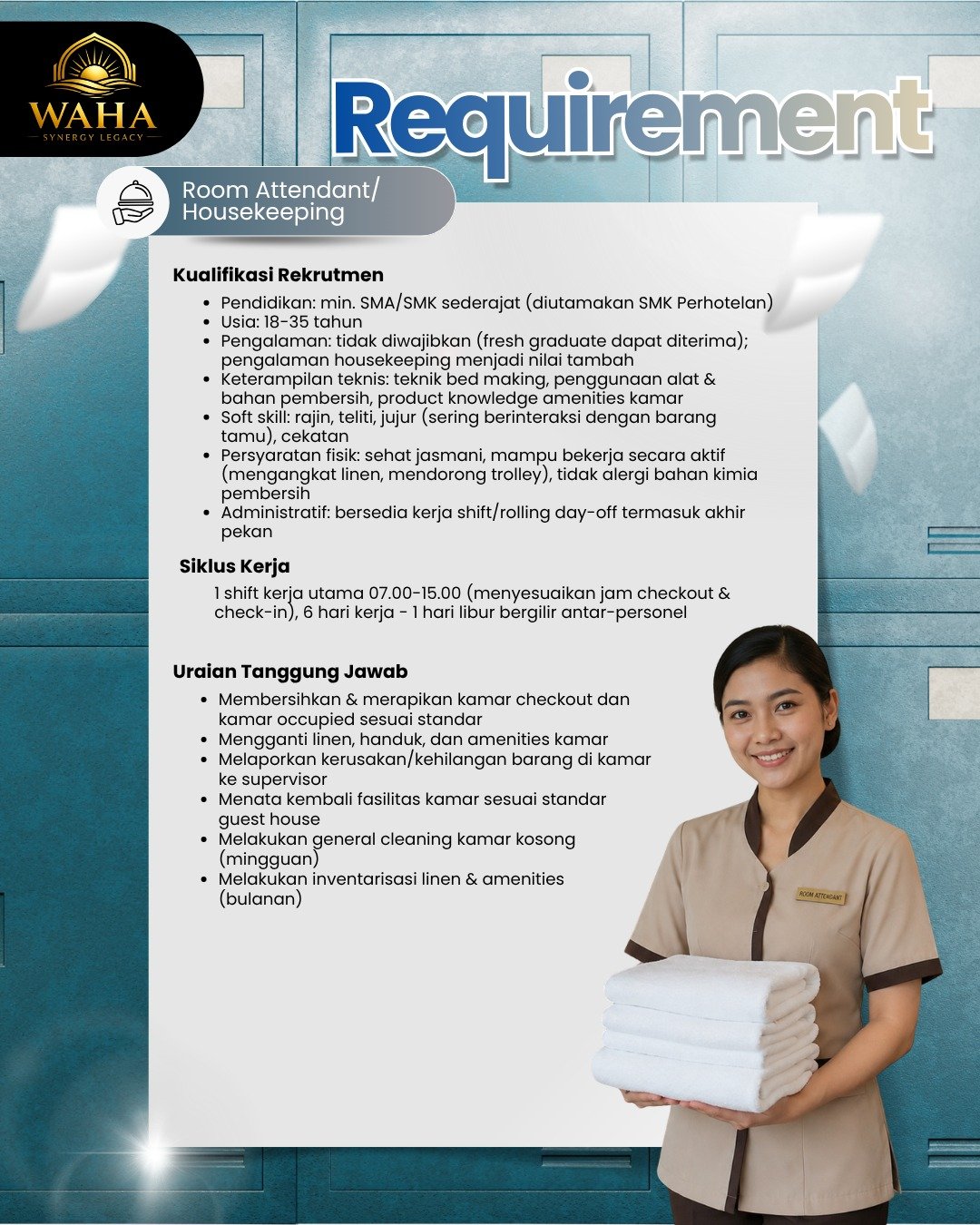 Lowongan Kerja WAHA Synergy - slide 4