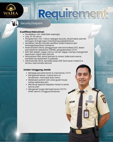 Lowongan Kerja WAHA Synergy - slide 14