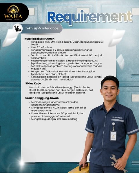 Lowongan Kerja WAHA Synergy - slide 17